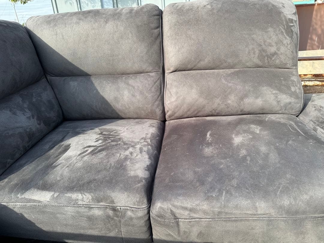 ニトリ L字ソファー カウチソファ ダークグレー