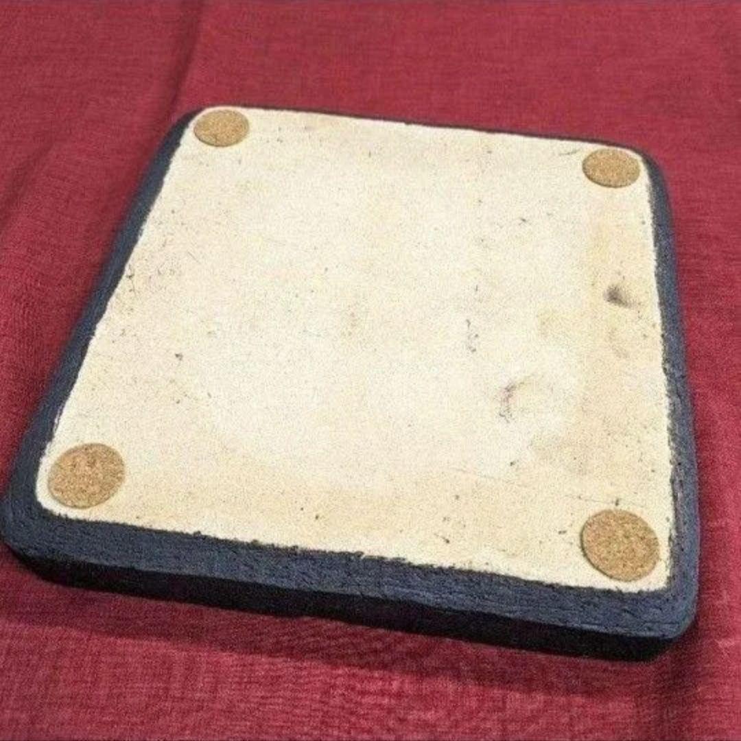 葉巻用灰皿　信楽焼　灰シガー アシュトレイ　陶器　こだわりの逸品 モダン