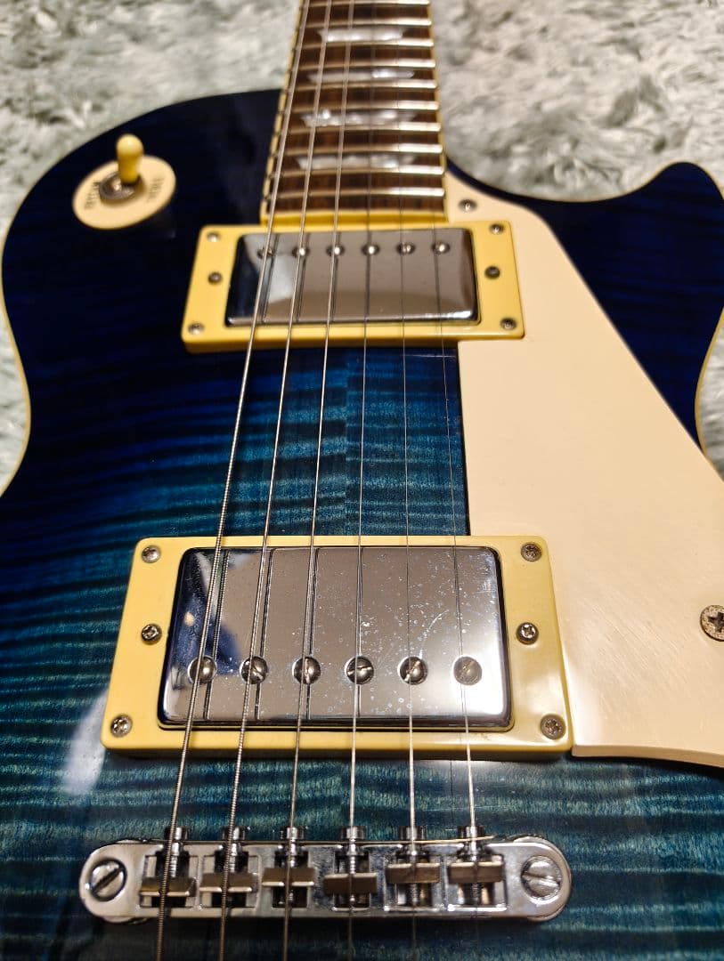 エピフォンレスポールスタンダード　2004年製　ブルーバースト