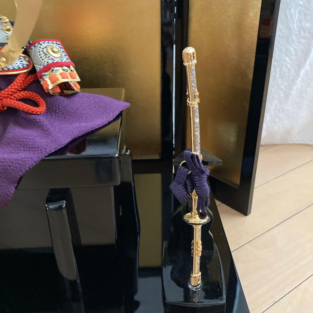 美品！人形専門店久月　兜　5月人形