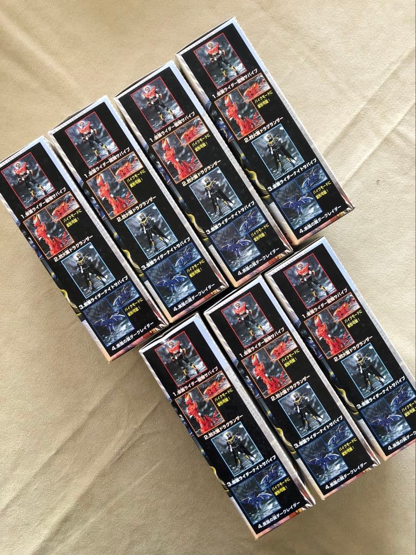 未開封】仮面ライダー龍騎ワールド2 全7種フルコンプ＋龍騎ワールド1