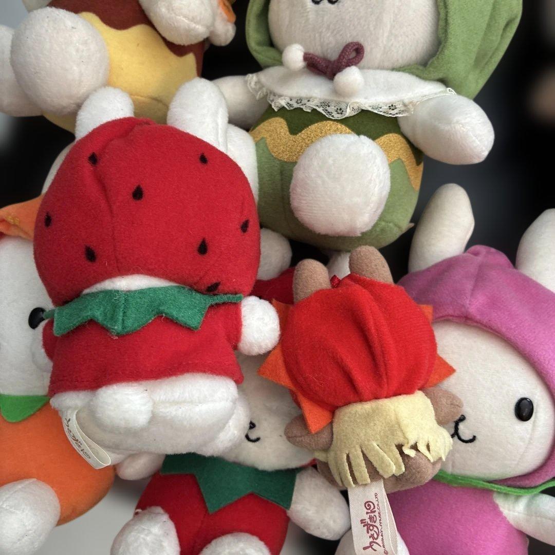 左下！平成レトロうさずきんぬいぐるみ 12体セット - メルカリ