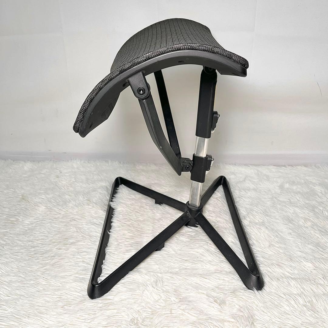 【美品】 エルゴヒューマン オットマン 廃盤 独立型 ブラック