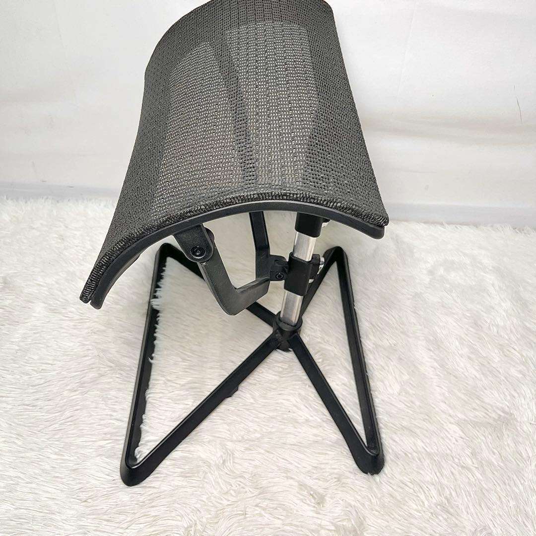 【美品】 エルゴヒューマン オットマン 廃盤 独立型 ブラック