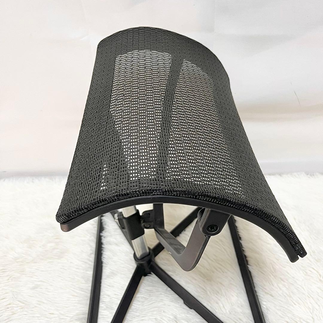 【美品】 エルゴヒューマン オットマン 廃盤 独立型 ブラック