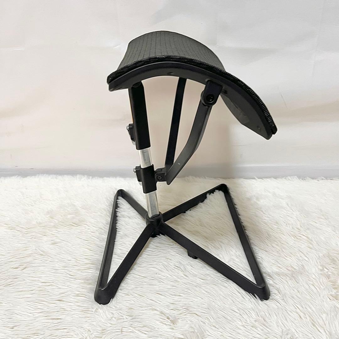 【美品】 エルゴヒューマン オットマン 廃盤 独立型 ブラック