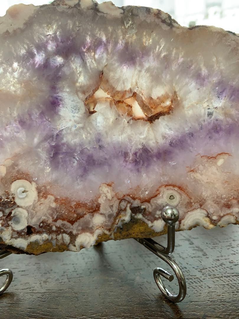 ピンクアメジスト⭐︎プレート⭐︎台座付