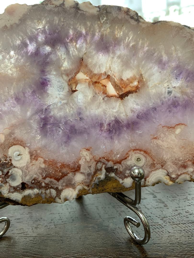 ピンクアメジスト⭐︎プレート⭐︎台座付