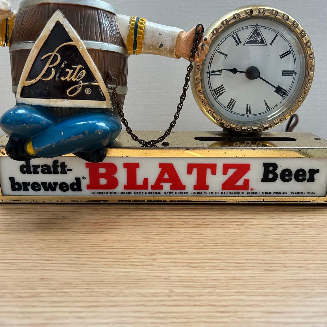 【動作品】Blatz Beer 50s ヴィンテージライト　希少品