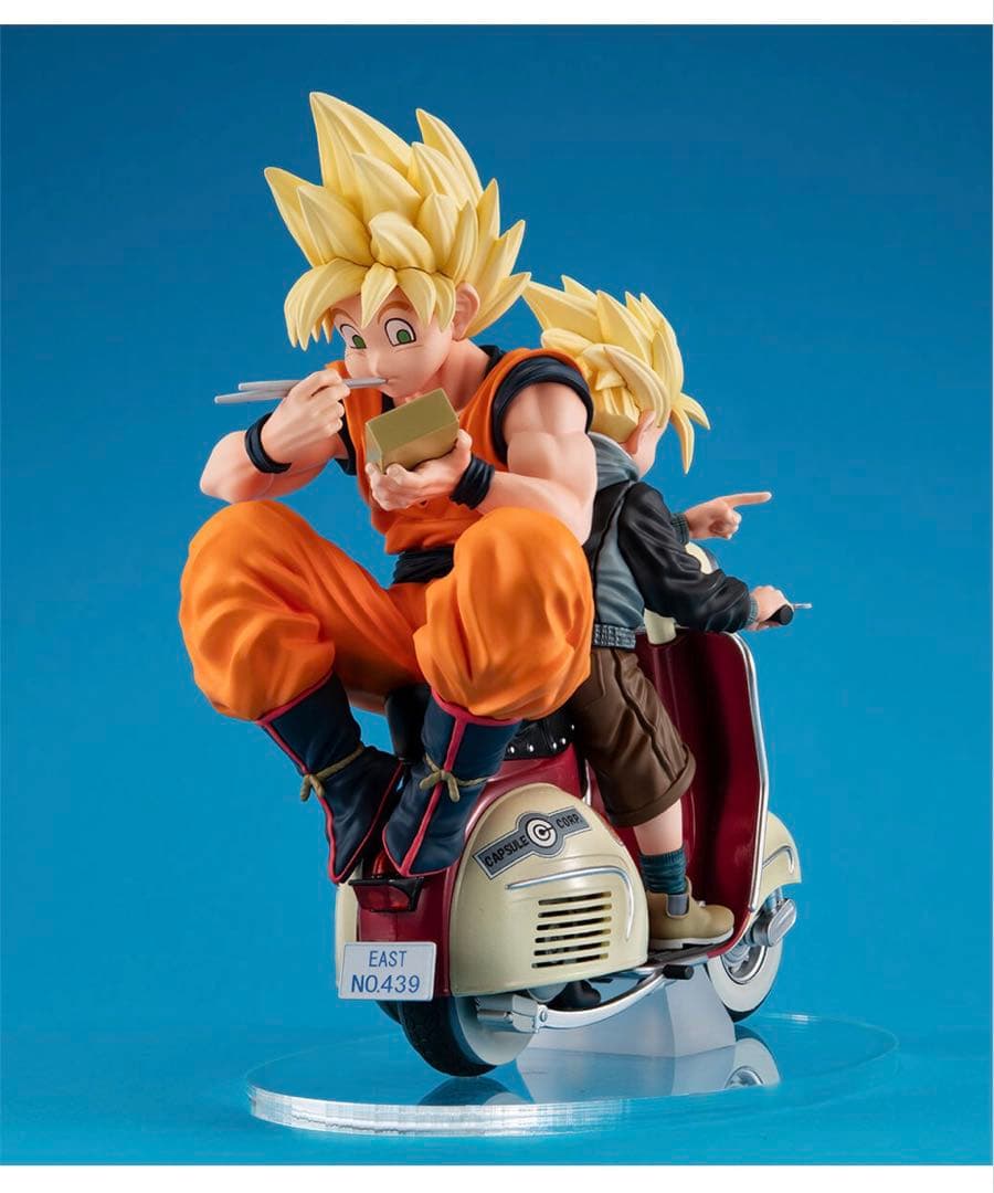 デスクトップリアルマッコイEX ドラゴンボール 孫悟空＆孫悟飯＆バイク