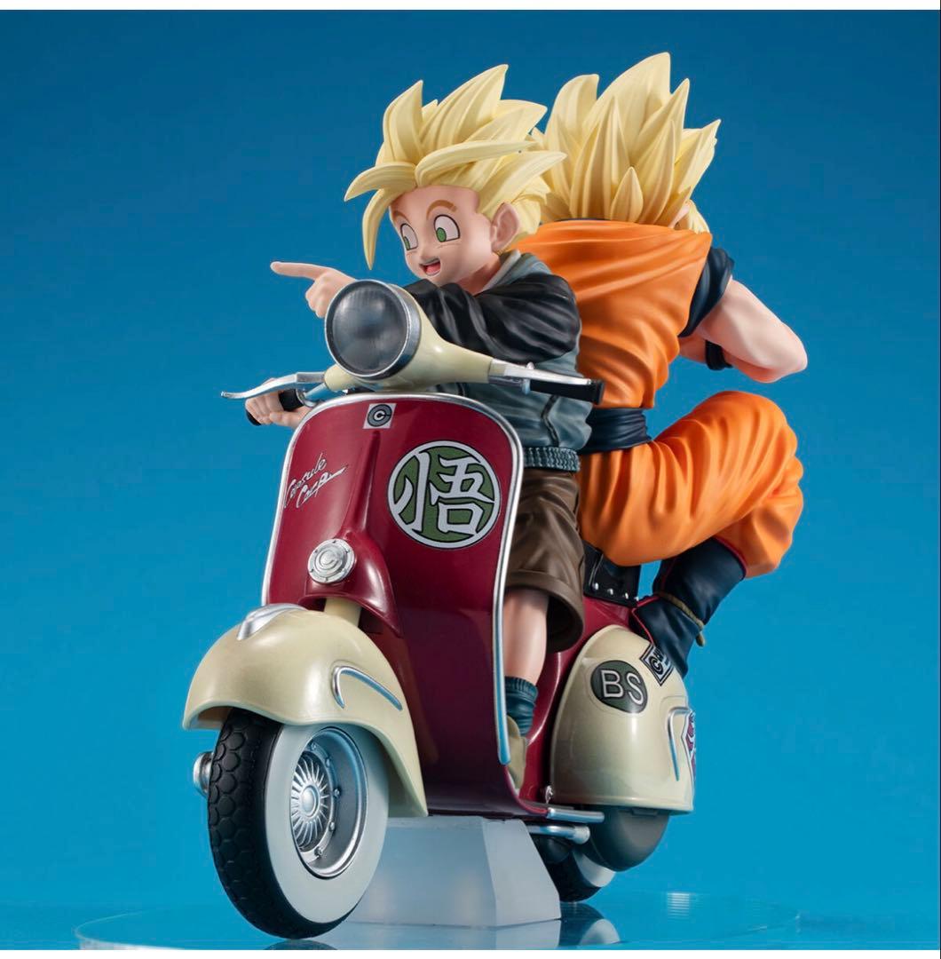 デスクトップリアルマッコイEX ドラゴンボール 孫悟空＆孫悟飯＆バイク