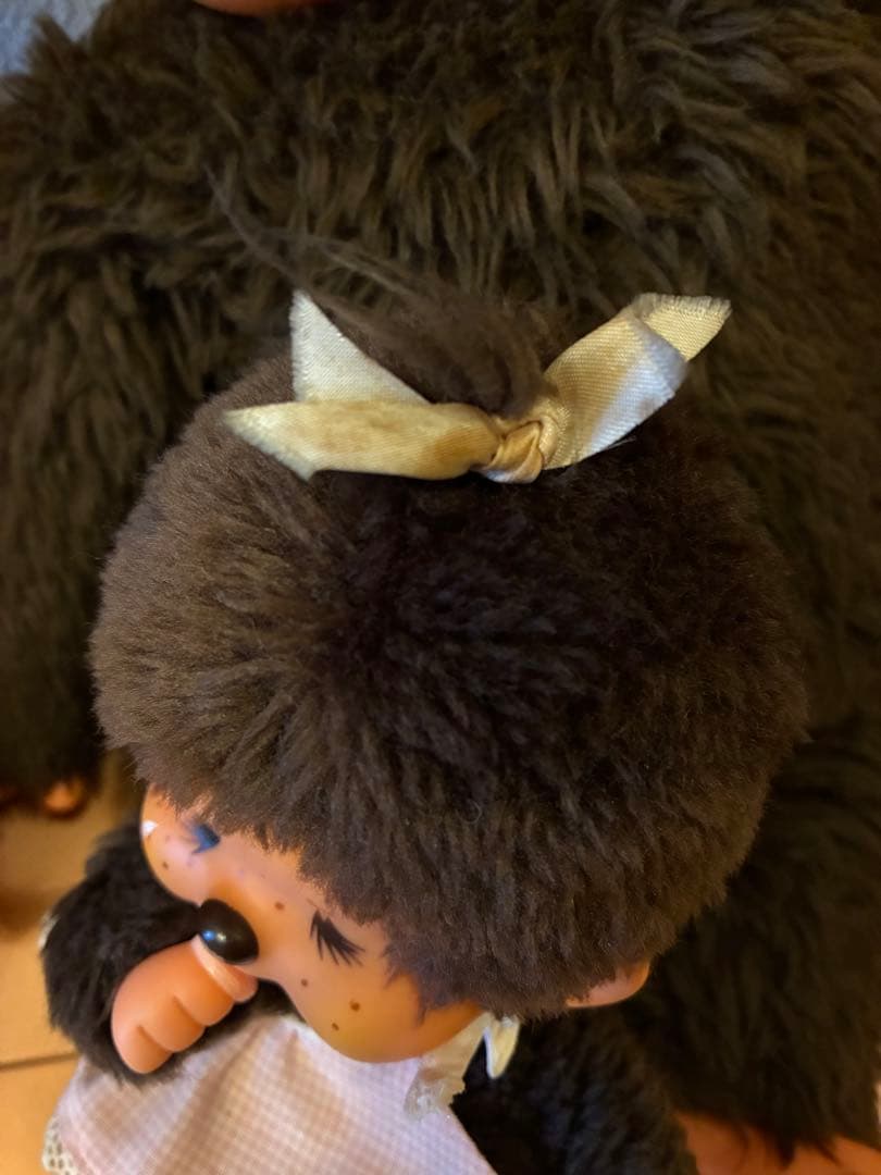 最終】モンチッチ 大きいサイズ 青い目 昭和レトロ 1974 セキグチ 希少