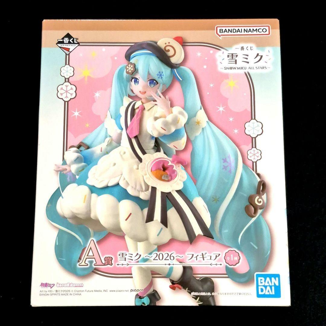 雪ミク 一番くじ A賞 雪ミク 2026 フィギュア - メルカリ