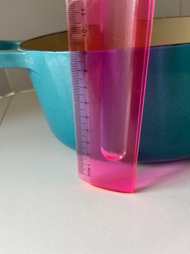 廃盤　限定色　ルクルーゼ　ココットオーバル　25cm カリビアンブルー