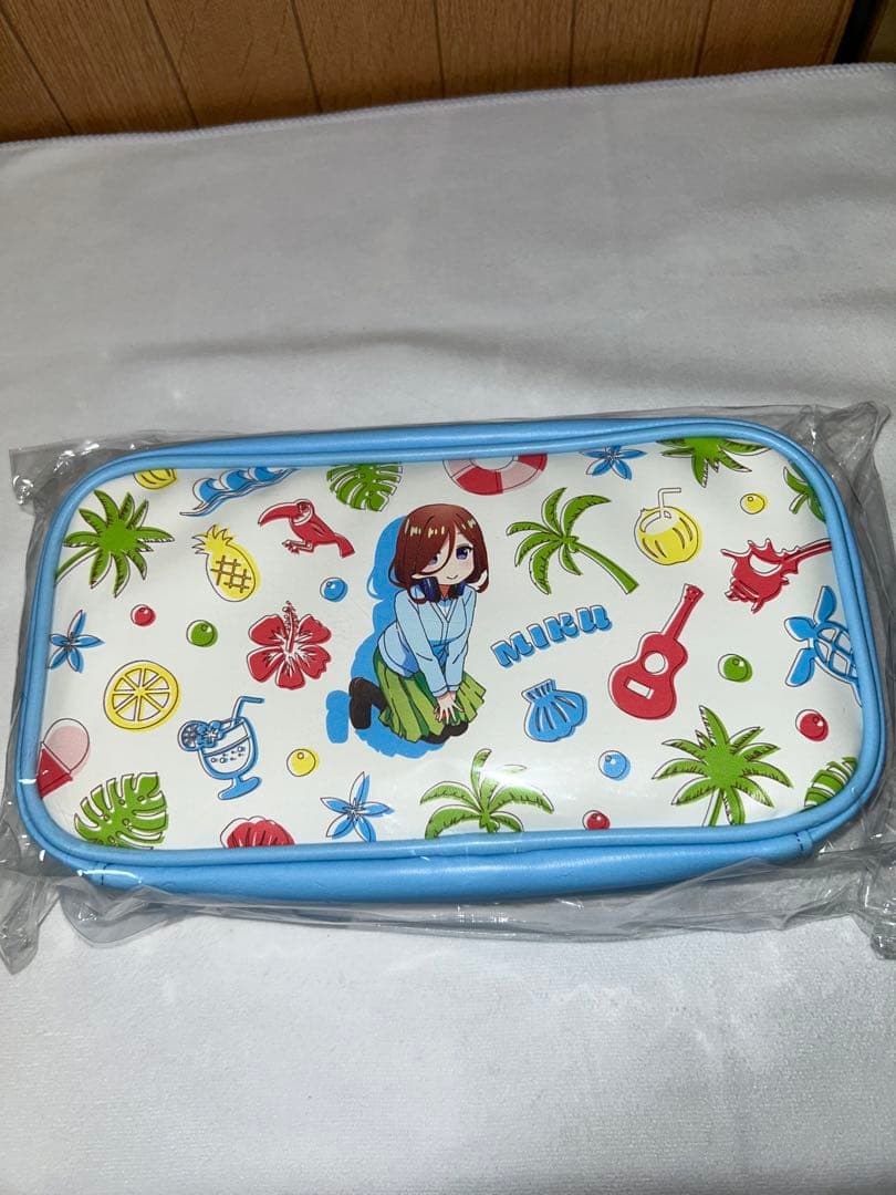 値下げ不可☆映画販売三玖マルチケース未開封＋通販限定三玖ドリンク