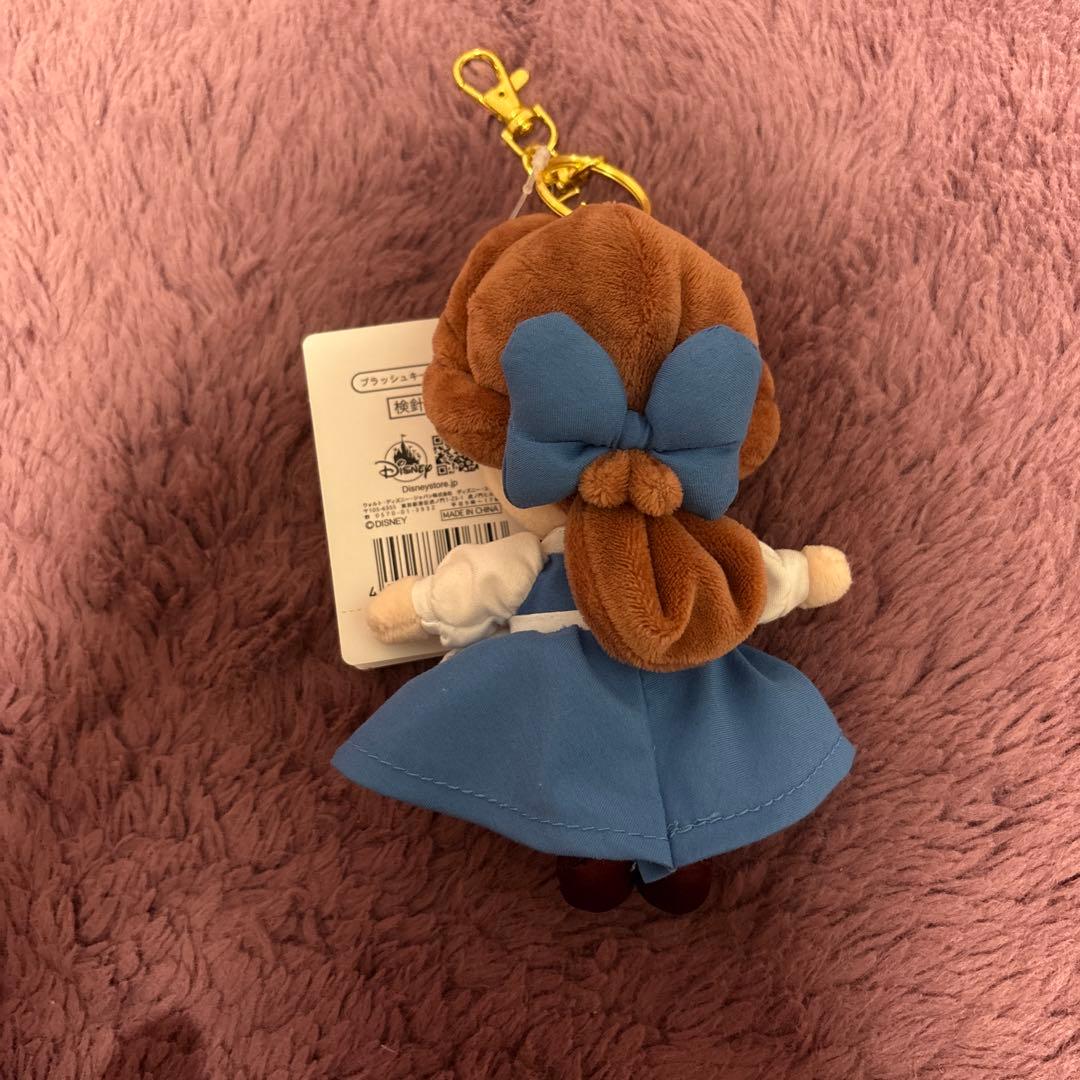 ベル ディズニーストア tiny ぬいぐるみキーチェーン 美女と野獣