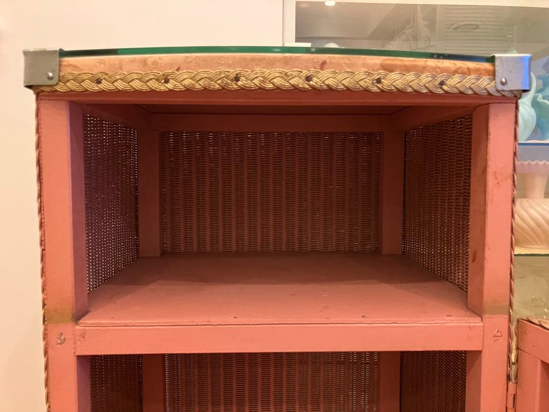 ロイドルーム LLOYD LOOM　ベッドサイドキャビネット　英国アンティーク