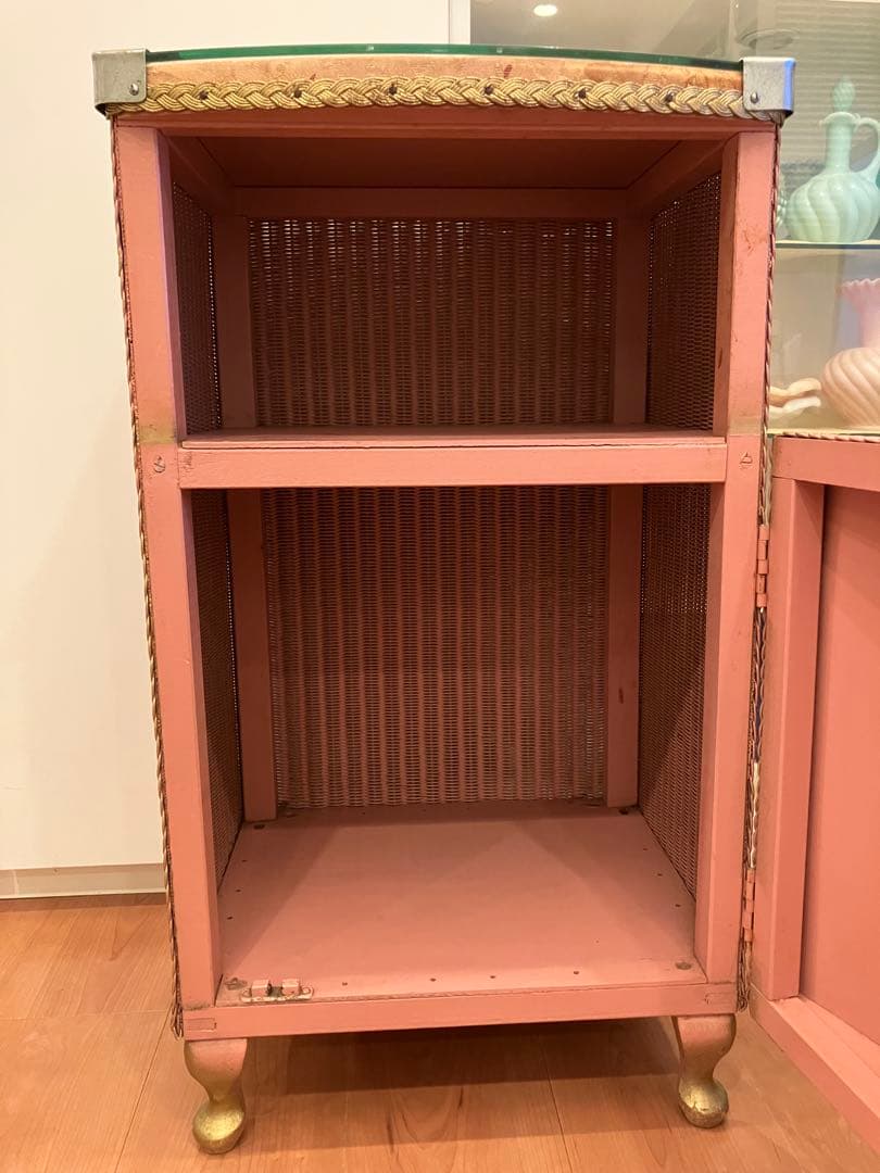 ロイドルーム LLOYD LOOM　ベッドサイドキャビネット　英国アンティーク