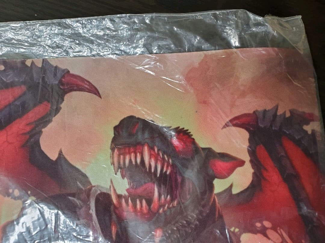 遊戯王 彼岸 ダンテ プレイマット 本物バーコードあり