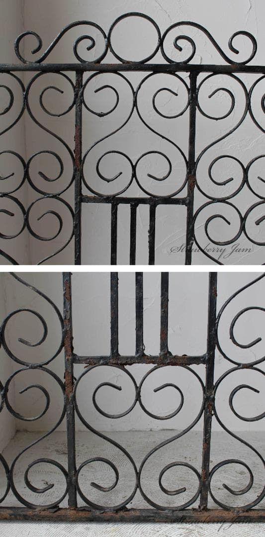 L2804-542 英国アンティーク アイアンゲート イングリッシュガーデン