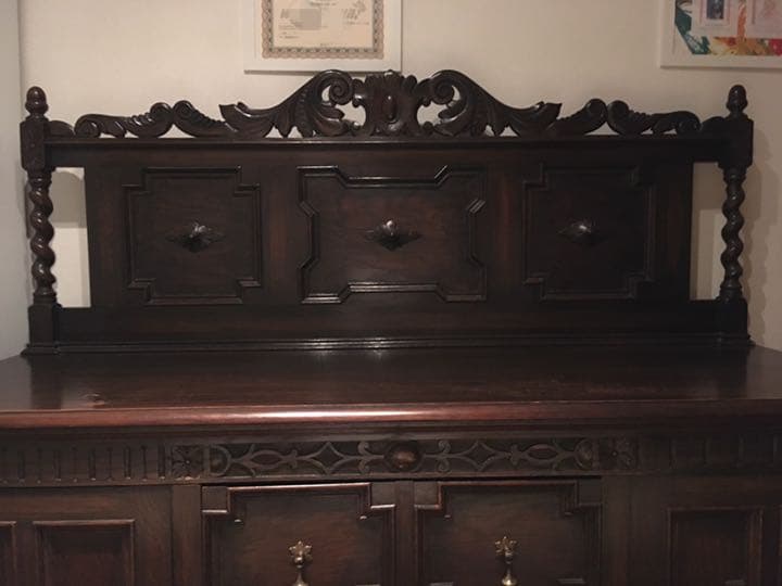 【お値下げ】 イギリス アンティーク ツイストレッグ サイドボード