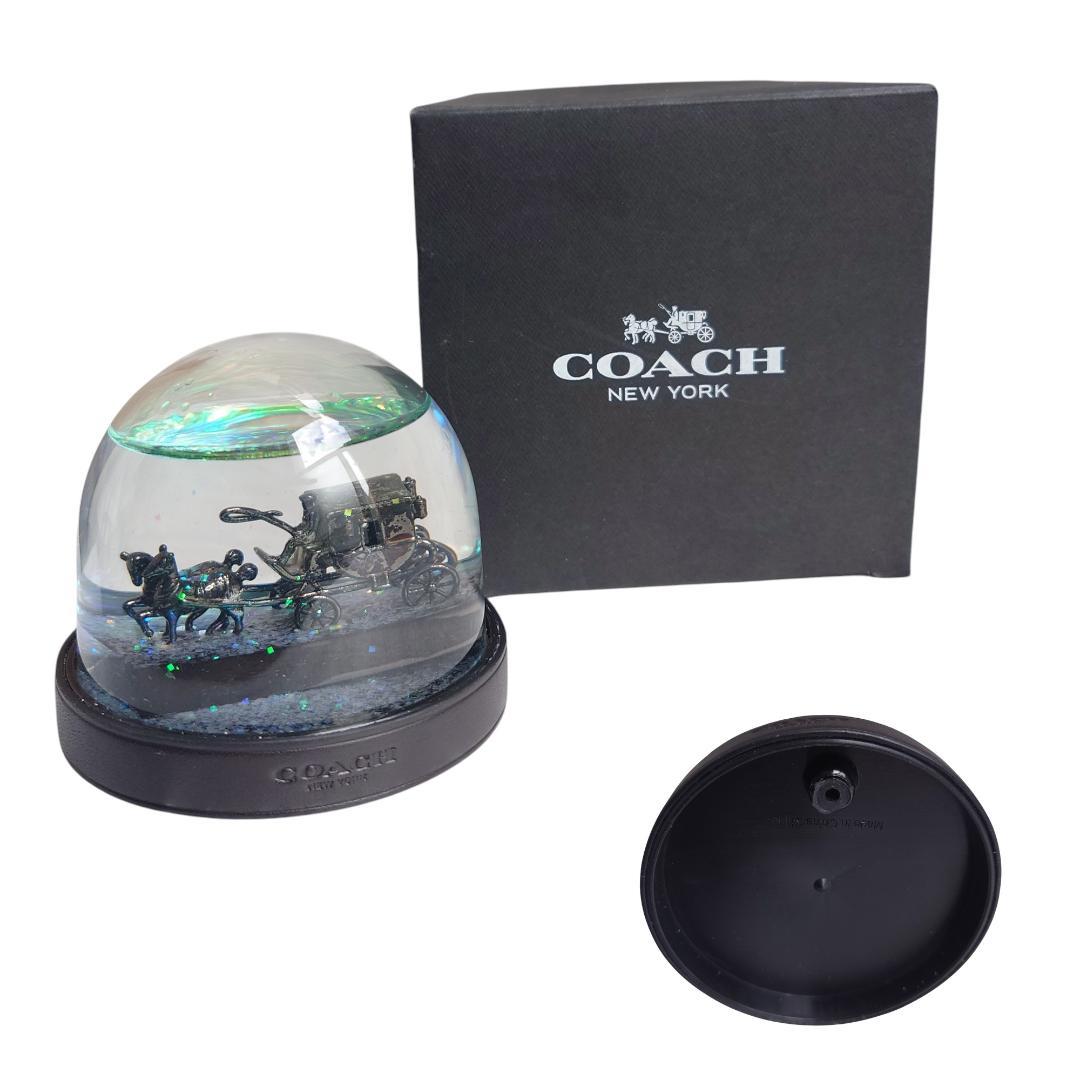 限定品・非売品】COACH コーチ スノードーム ノベルティ - メルカリ