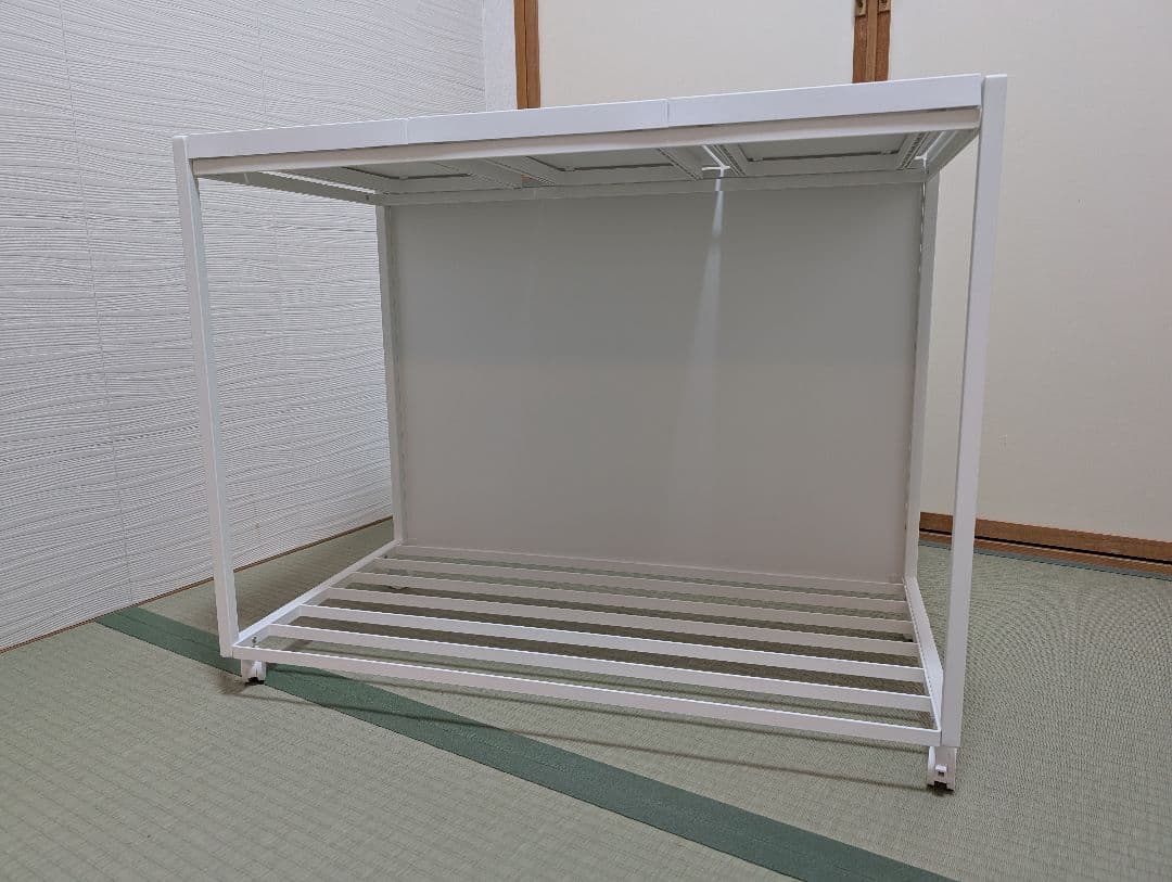 山崎実業（Yamazaki） 蓋付きダストワゴン 45L 3分別