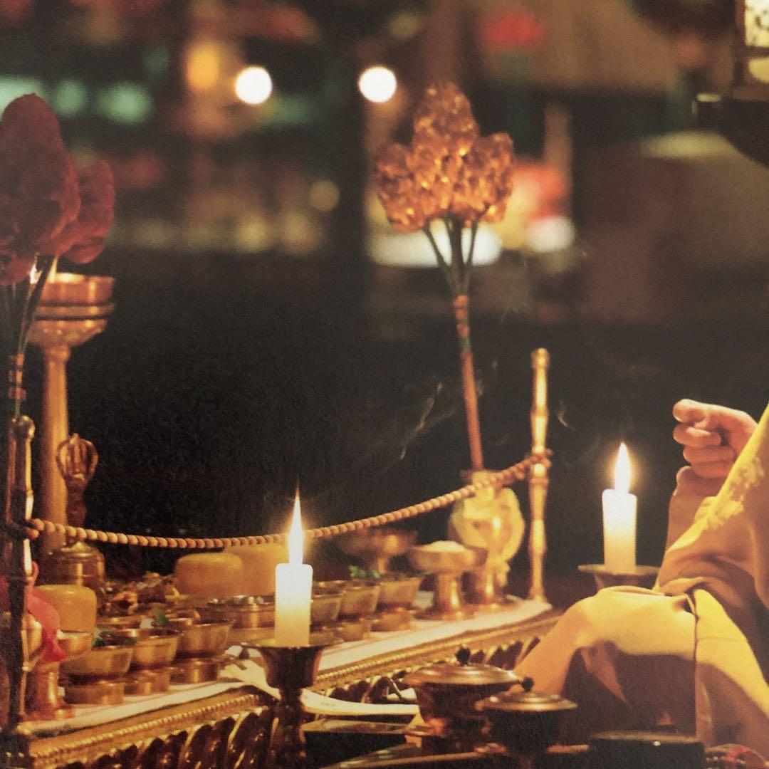 高波動セラミックス／密教 ☆ 結界と浄化 ブレスレット 内径 15 ㎝