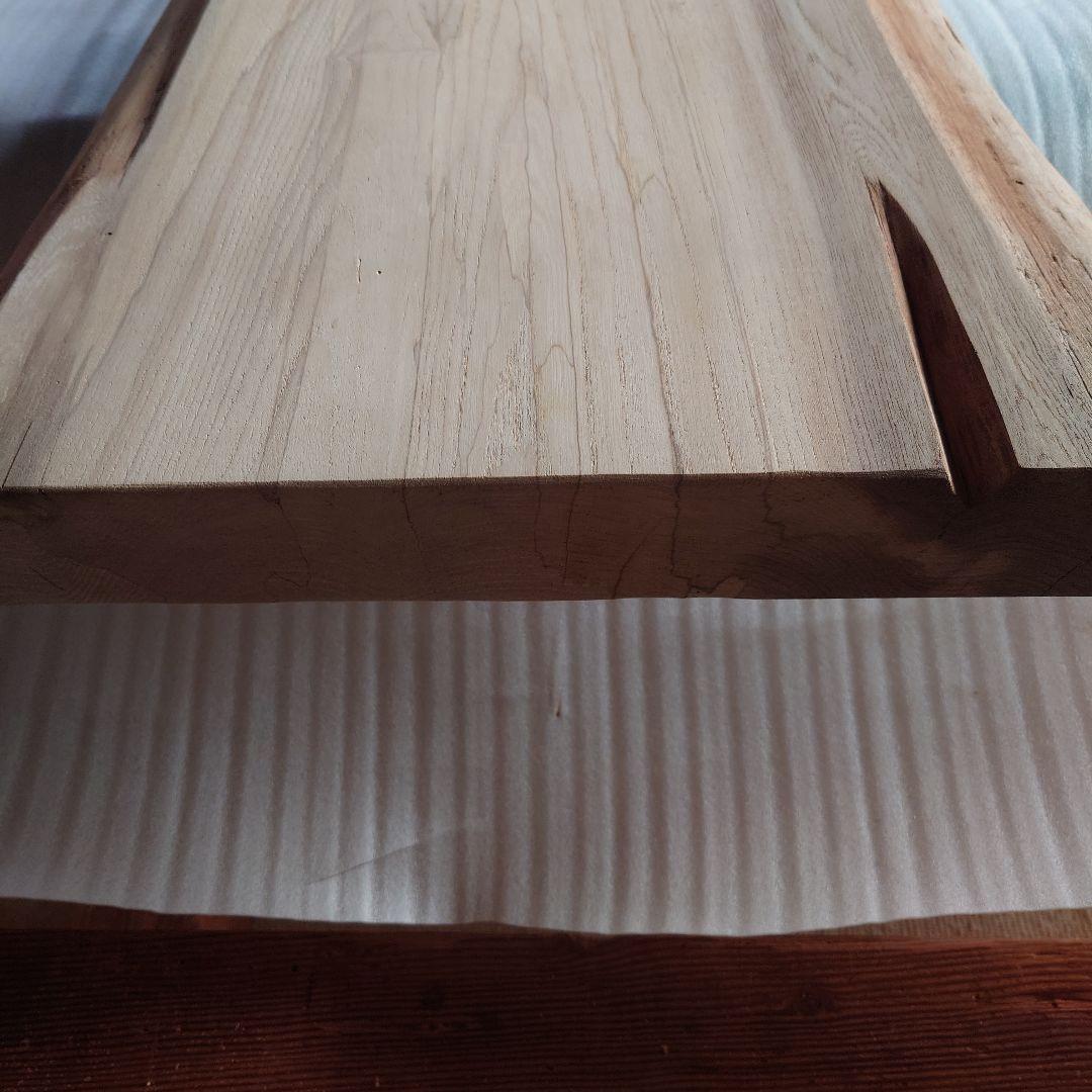 ニレ天然木一枚板