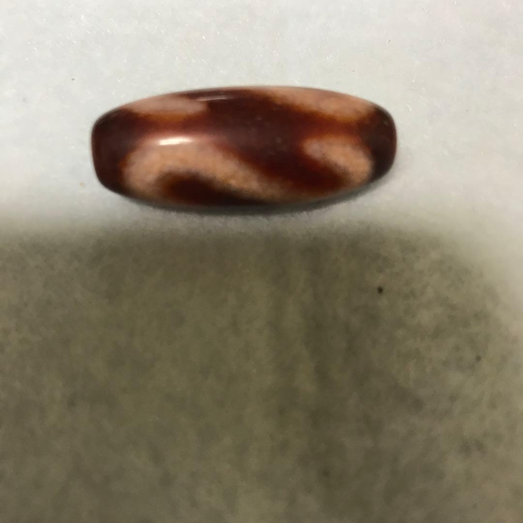 超激レア珍品‼︎ 朱砂老礦石　金銭鈎天珠　三カ所　マニア向け