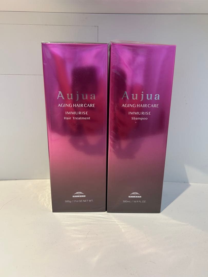 【新品】Aujua IMMURISE シャンプー & トリートメント3セット