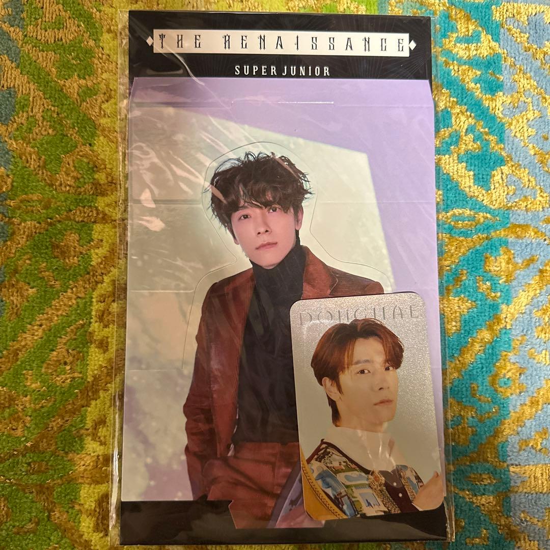 SUPER JUNIOR ホログラムフォトカードセット ドンヘ - メルカリ