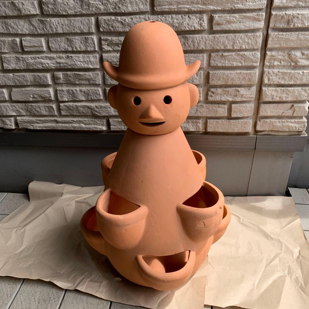 ストロベリーポット 素焼き テラコッタ - メルカリ