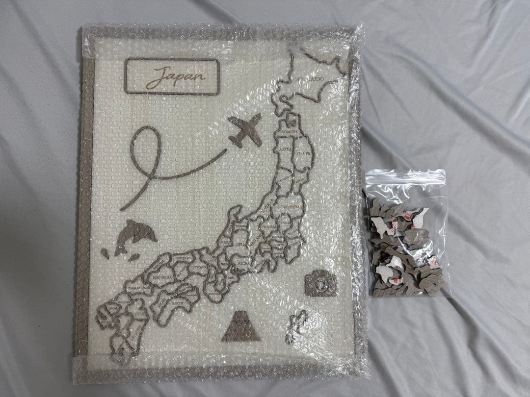 くらしなごやか トラベラーマップ 日本パズル