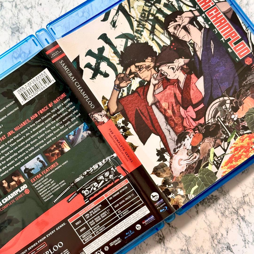 サムライチャンプルー コンプリートシリーズ Blu-ray 3枚組 輸入盤