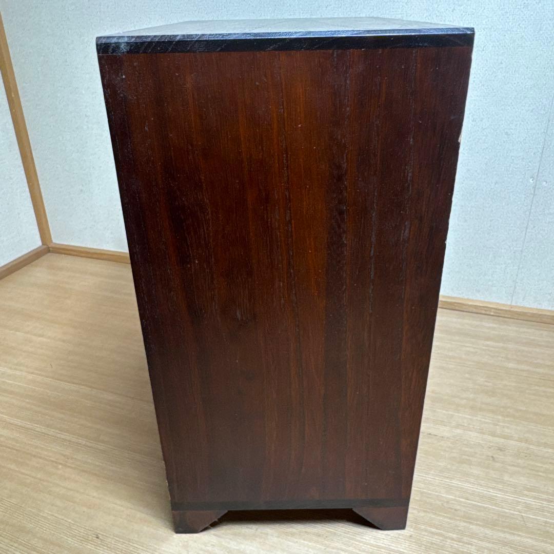 当時物 木製 チェスト 小物入れ 民芸家具 李朝 卓上チェスト