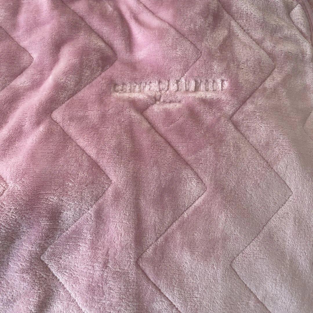 LANVIN ピンク 花柄 毛布 4点8 シーツなど　8点セット