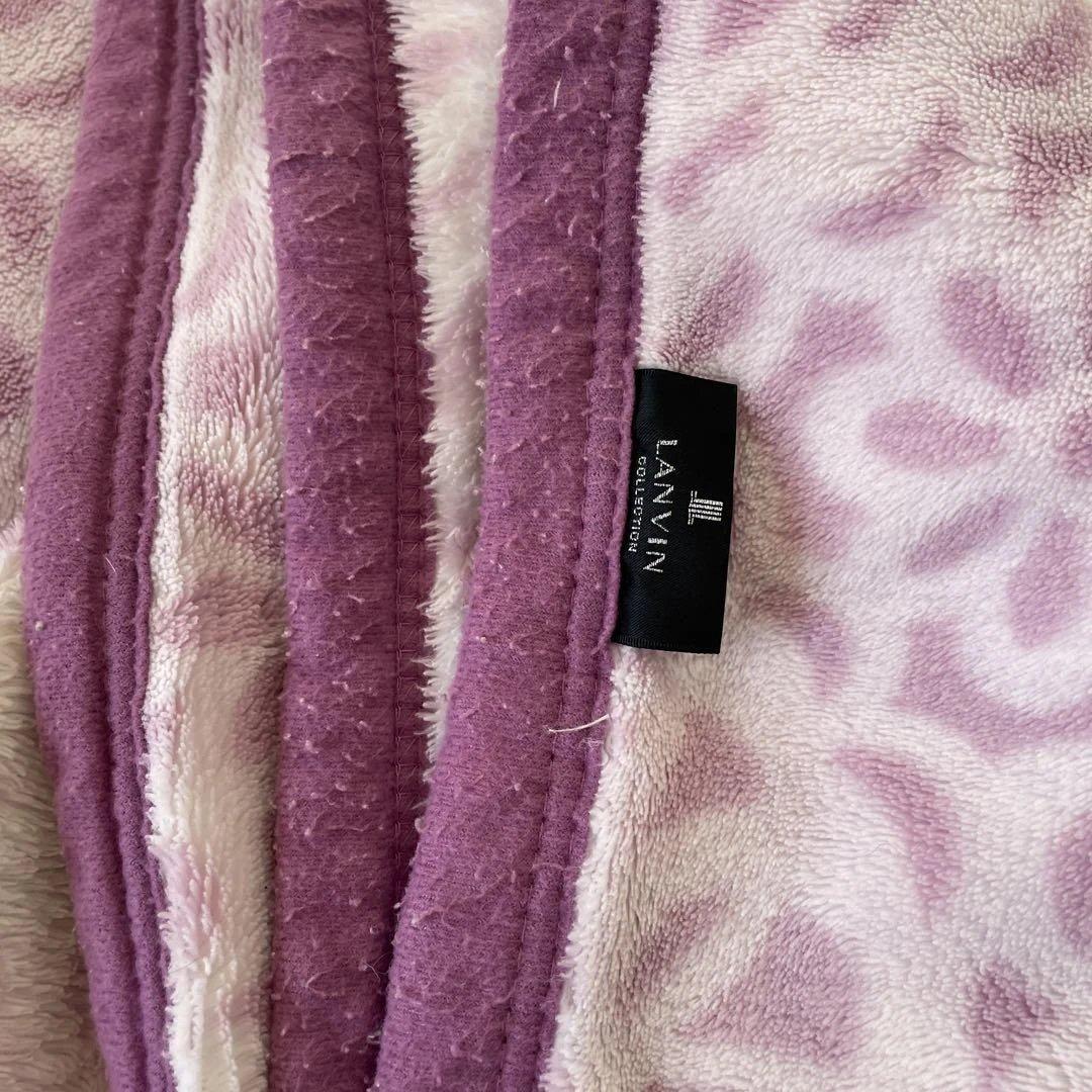 LANVIN ピンク 花柄 毛布 4点8 シーツなど　8点セット