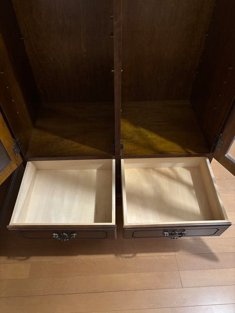 カリモク　コロニアル　ブックシェルフ　引き取り限定