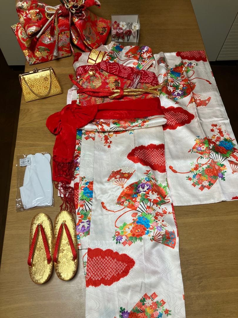 七五三　7歳女児　フルセット　美品
