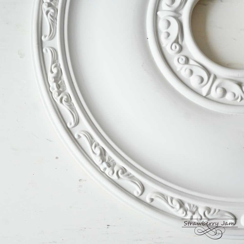 ICO-283 イギリス メダリオン 天井装飾 照明 オブジェ シャンデリア