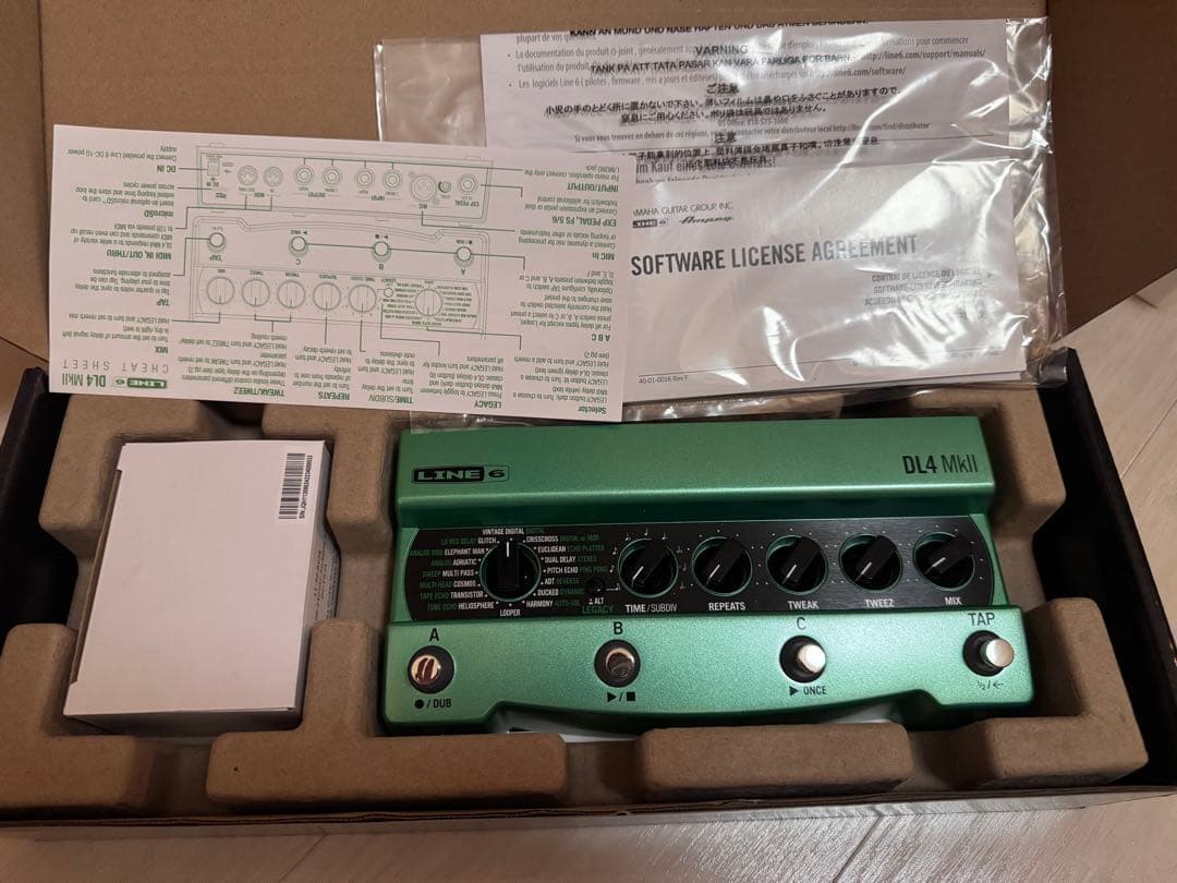 【美品】LINE 6 DL4 MkII ギターエフェクター
