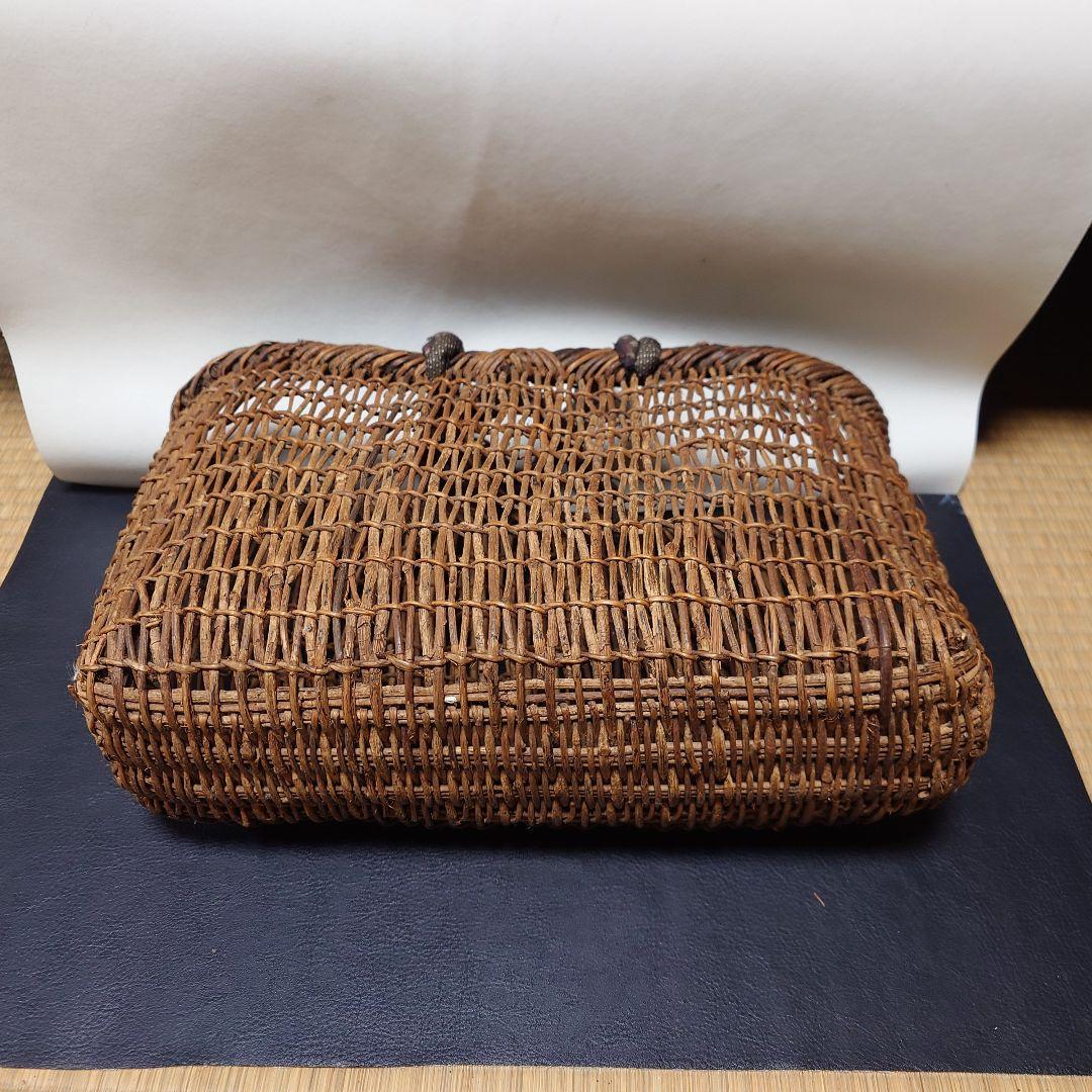 あけびかご　かごバッグ