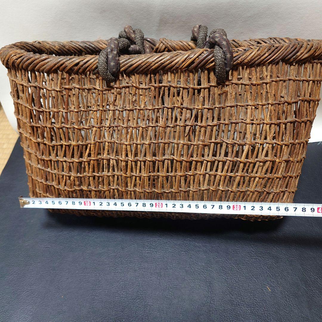 あけびかご　かごバッグ