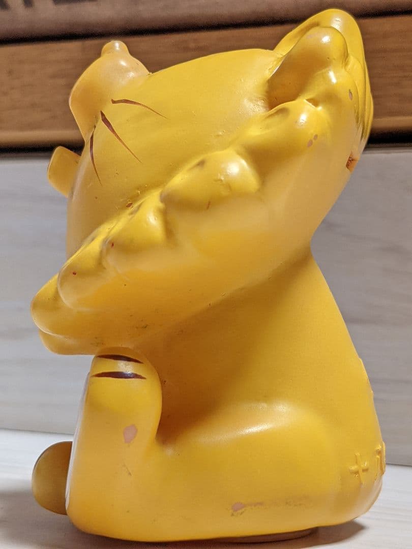 こっちの方が激レア！！ひょっこりひょうたん島ライオン(黄色)貯金箱