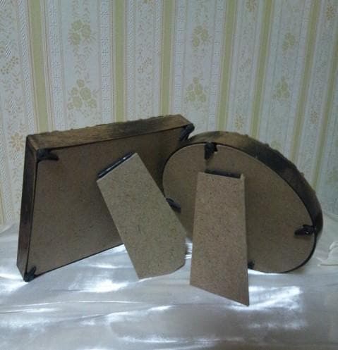 ２個セット☆ クラシカル フォトフレーム ＊ ブラック ゴールド c