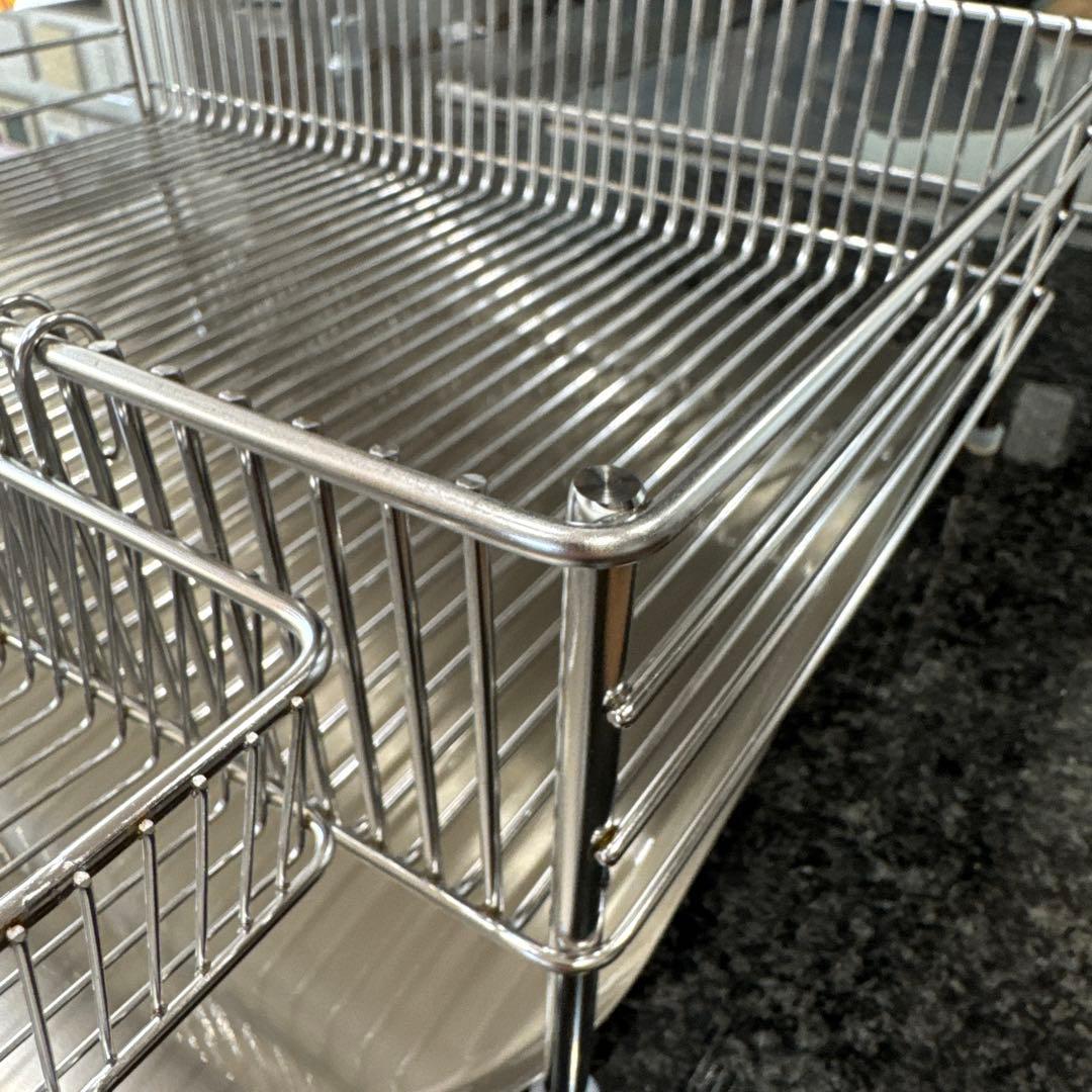 ラバーゼ　水切りカゴ大　縦置きタイプ DLM-8585