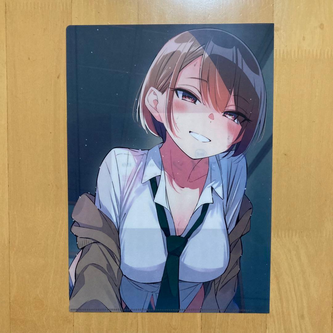 特典 5枚 クリアファイル 描き下ろし アイツノカノジョ メロンブックス