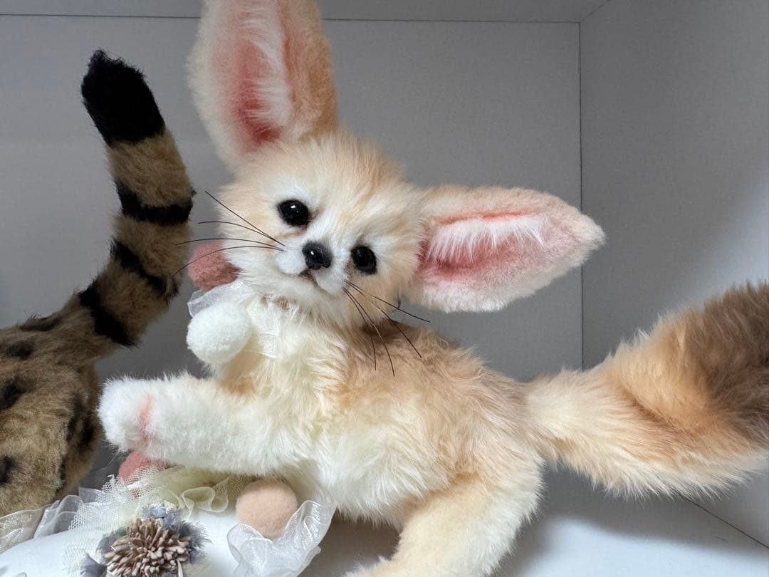 国内作家様作　ベビーフェネック、ベビーサーバルキャット2体セット