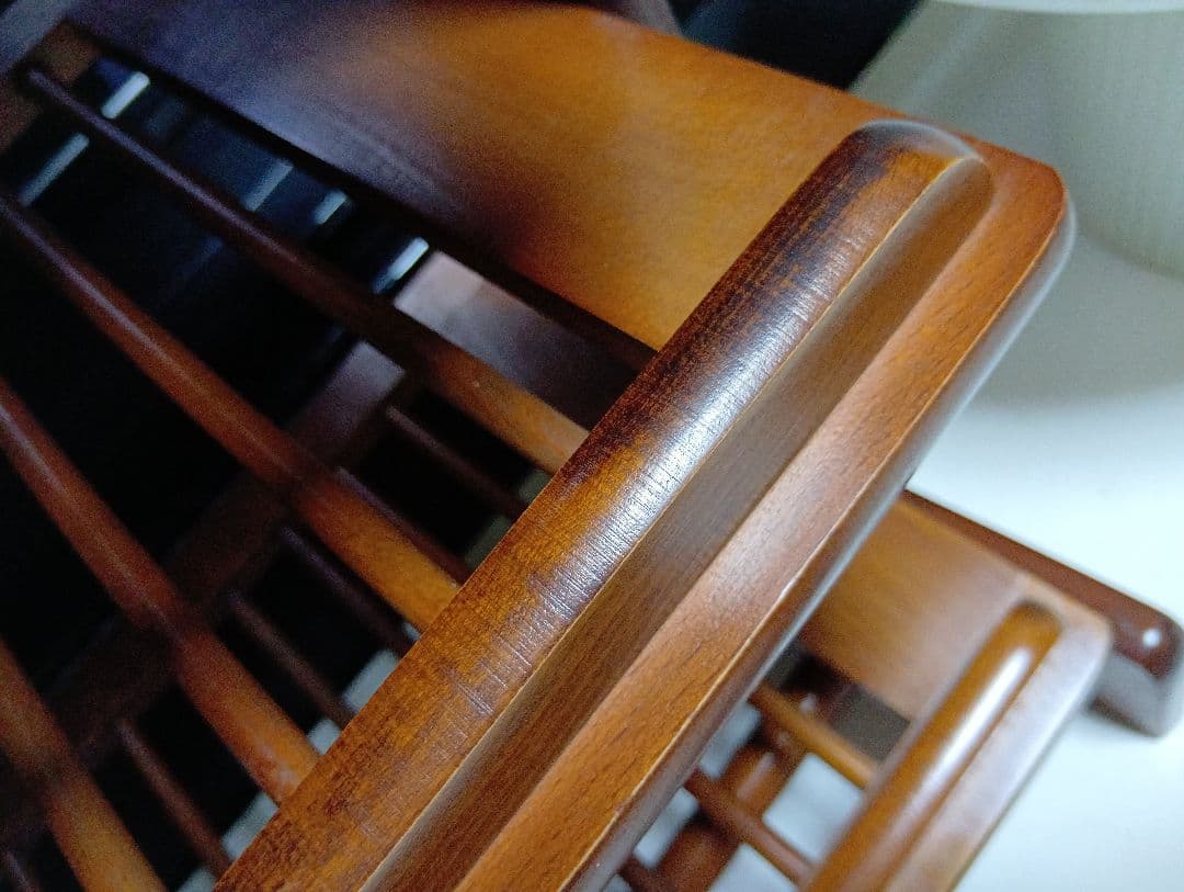 1970's　北欧　ミッドセンチュリーモダン　ルーバー　ラック　サイドテーブル